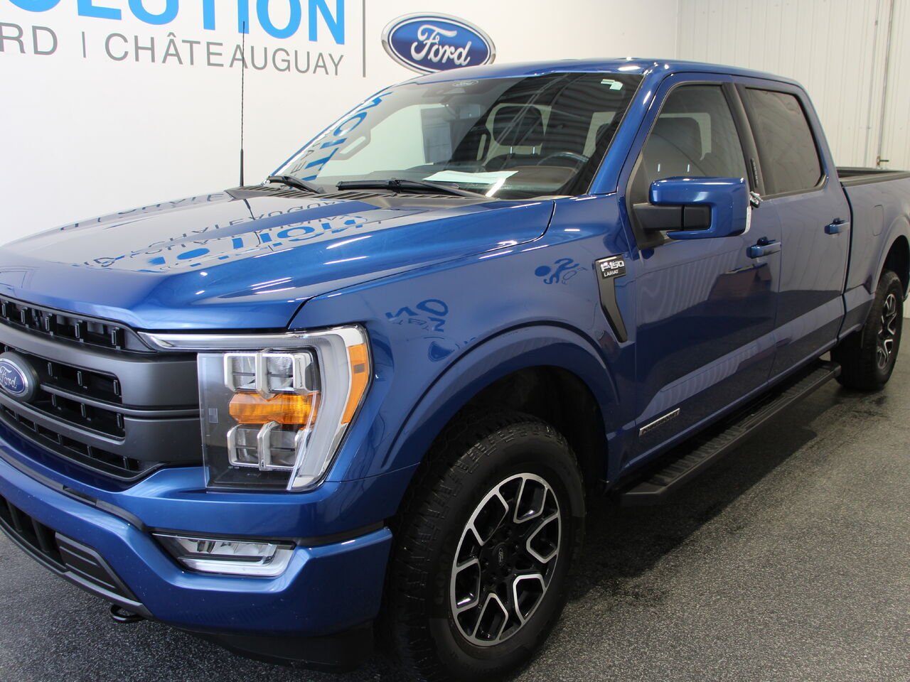 2022 Ford F-150 SUPERCREW LARIAT Blue Châteauguay - photo #0