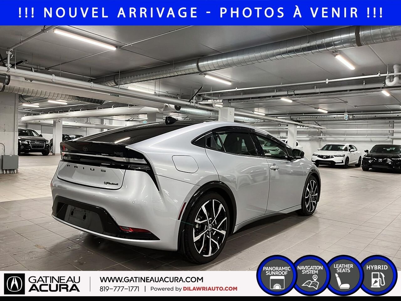 Toyota Prius Prime XSE 2024 Gris Ottawa & Gatineau - photo #4