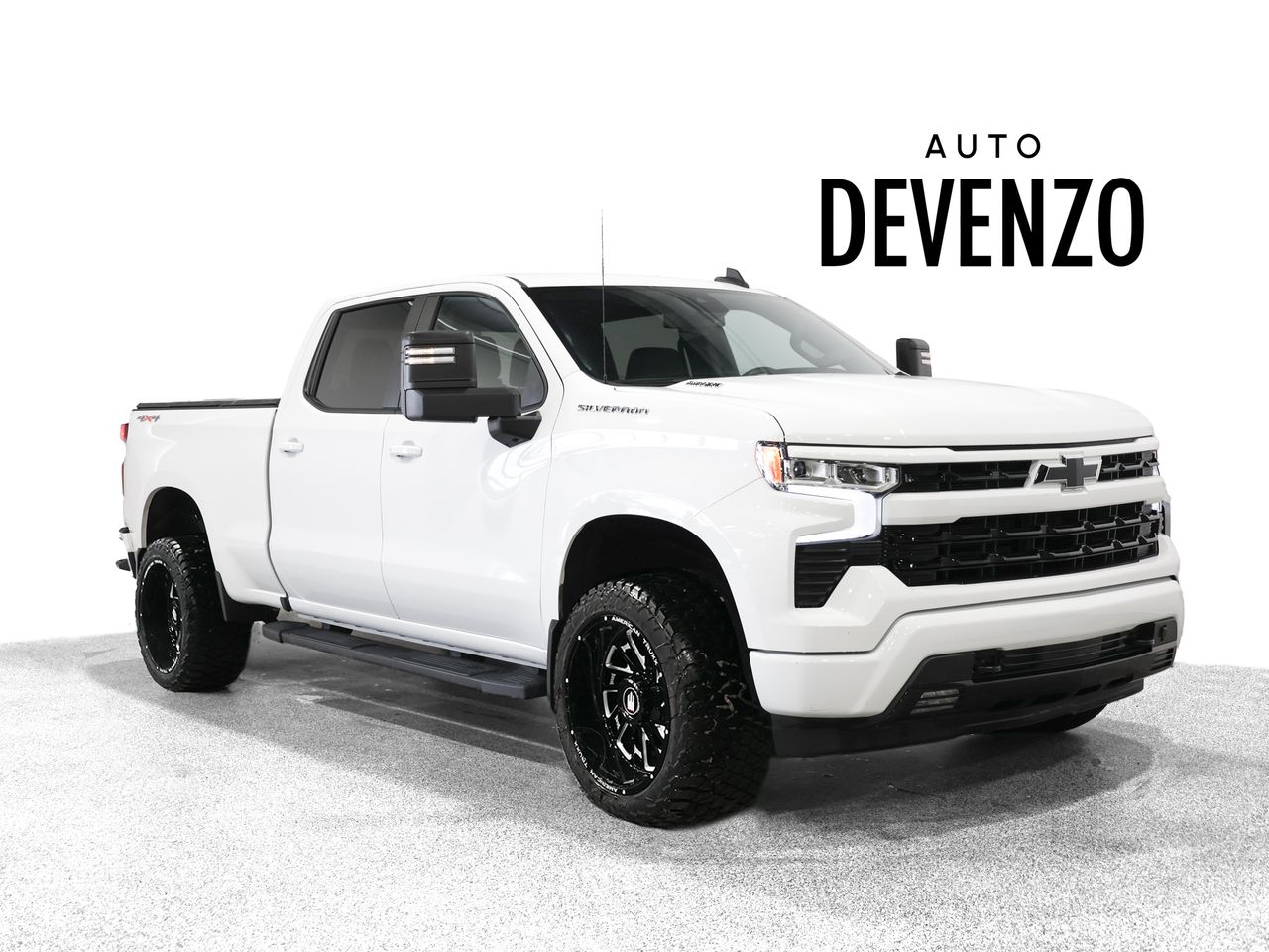 White 2024 Chevrolet Silverado 1500 Pickup Truck Four-Wheel Drive Automatic