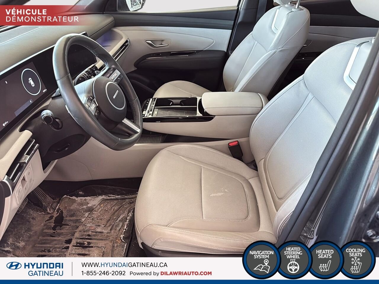 2025 HYUNDAI Tucson Hybrid Amazon Grey Gatineau - photo #7