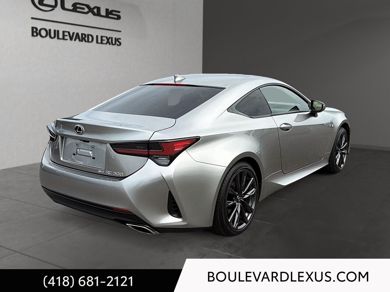 Lexus RC 19883A 2023 Argent Québec - photo #3