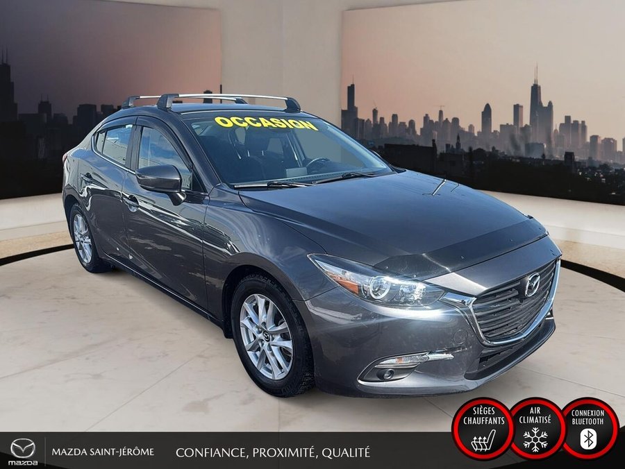 2018 Mazda Mazda3 GS | MANUELLE | MAGS | Grey