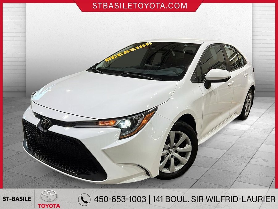 Toyota COROLLA 2022 2022 Blanc