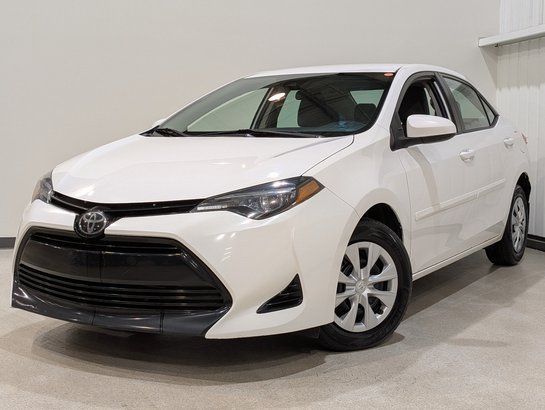 2018 Toyota Corolla White