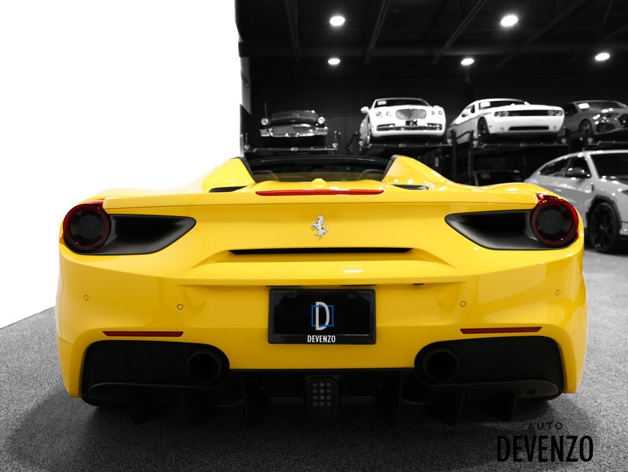 Ferrari 488 Spider 2019 2019 Jaune
