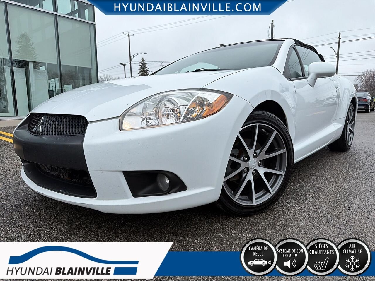 2011 Mitsubishi Eclipse White Blainville - photo #0