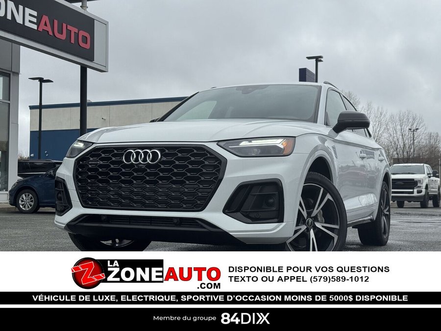 Audi Q5 Sportback Black Optic 2022 2022 Blanc