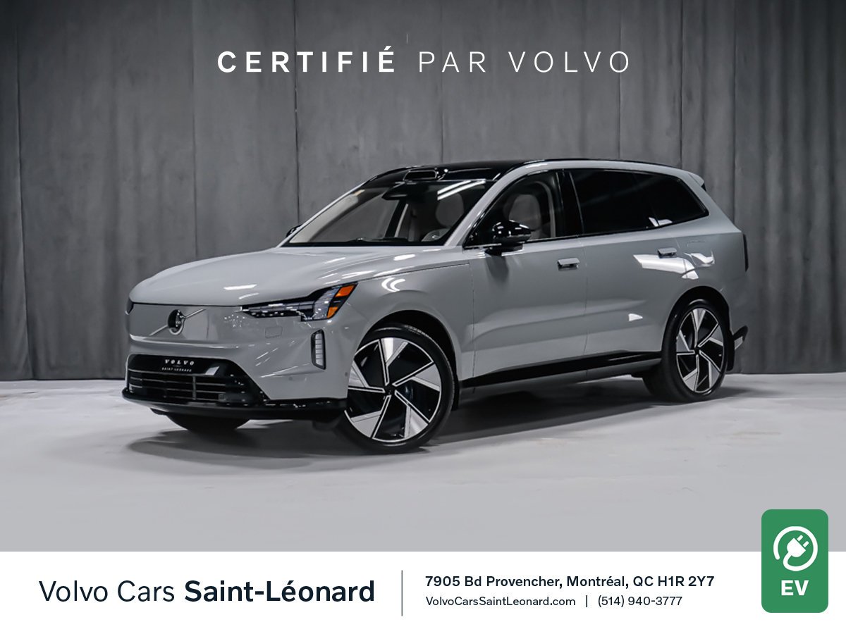 2025 Volvo EX90 ULTRA Grey Montreal - photo #0