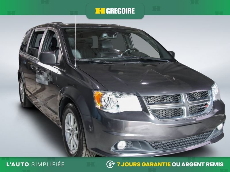 Dodge GR Caravan 821265 | Premium Plus AUTO A/C MAGS CUIR CAM RECUL BLUETOOT 2020 Gris Laval - photo #0