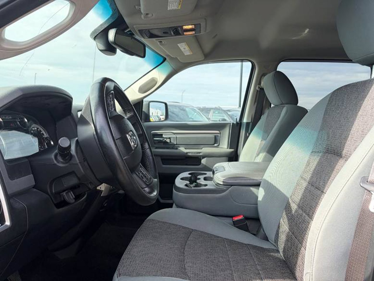 2017 Ram 1500 4WD Crew Cab 140.5 SLT Green Sherwood Park - photo #5