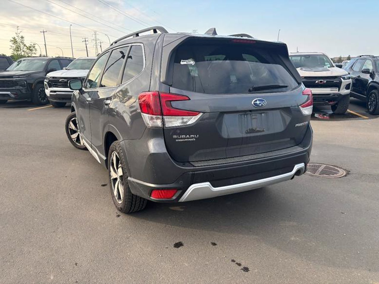 2020 Subaru Forester 2.5i Premier Horizon Blue Pearl Sherwood Park - photo #3