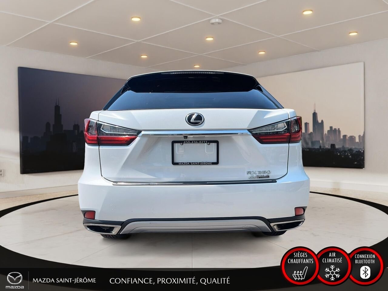 2022 Lexus RX RX 350 BA White Saint-Jérôme - photo #6