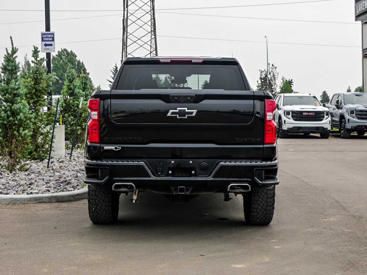 2025 Chevrolet Silverado 1500 4WD Crew Cab 147 Custom Trail Boss Black Sherwood Park - photo #11