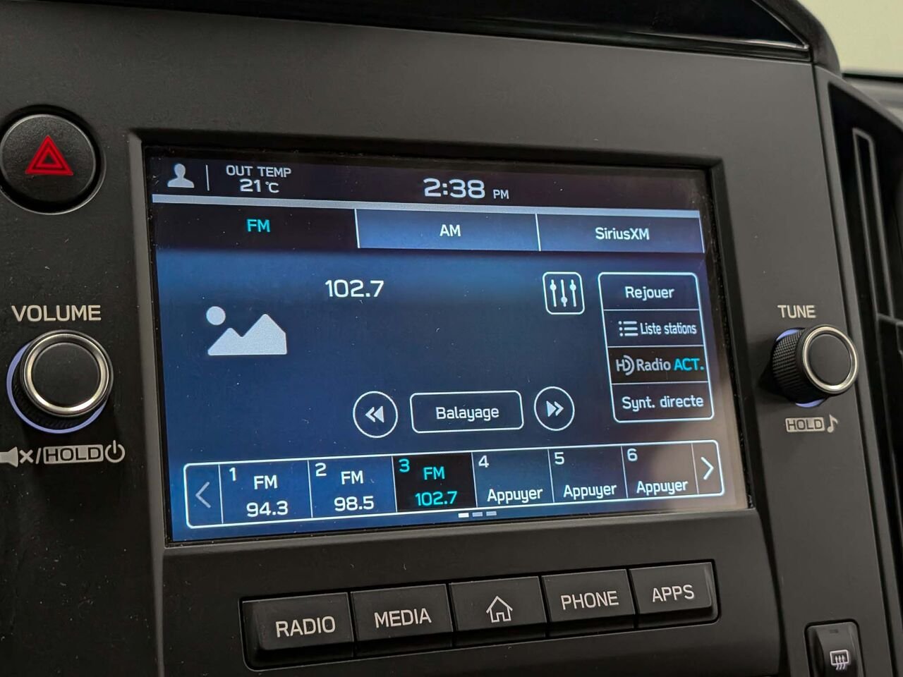 Subaru CROSSTREK Convenience Cruise Adaptatif Sièges Chauffants 2024 Sherbrooke - photo #11