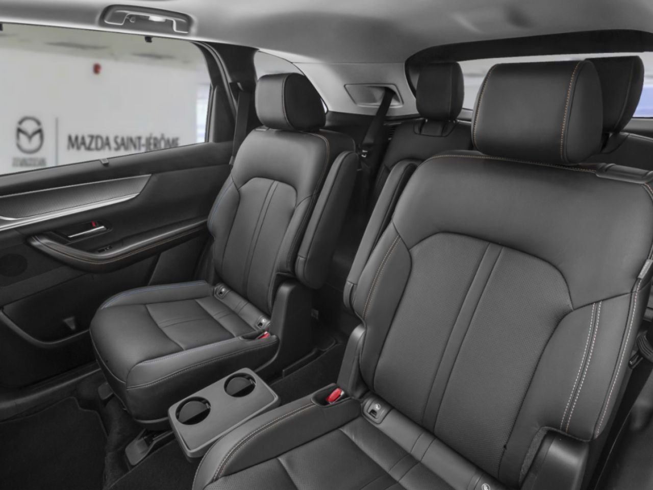 MAZDA CX-90 hybride léger GT TI 2026 Noir de jais mica Saint-Jérôme - photo #6