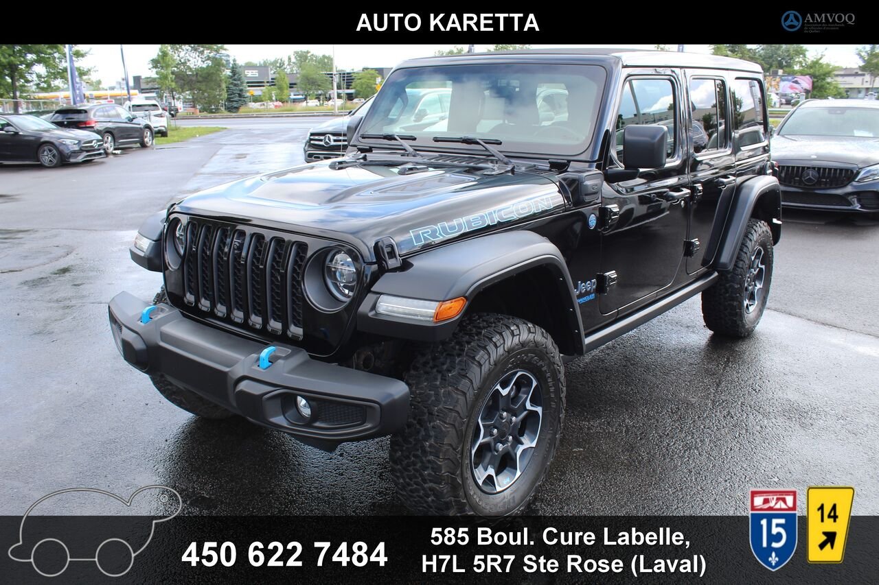 2022 Jeep Wrangler 4xe VIN: 1C4JJXR68NW274147 Black Sainte-Rose - photo #0