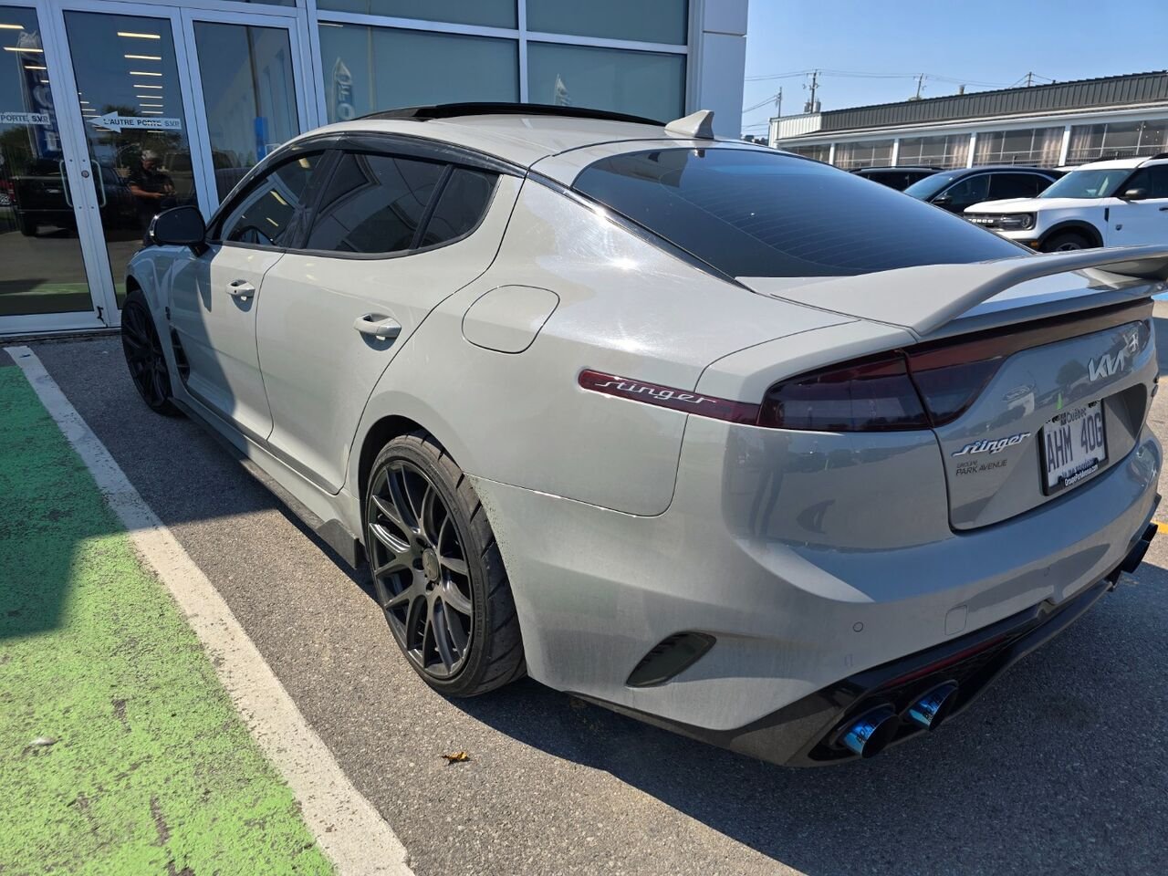 Kia Stinger STINGER 2022 Gris Châteauguay - photo #2