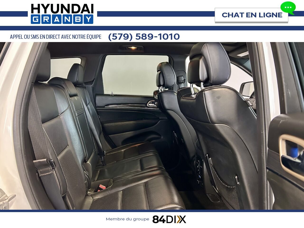 Jeep Grand Cherokee 2015 Blanc Granby - photo #25