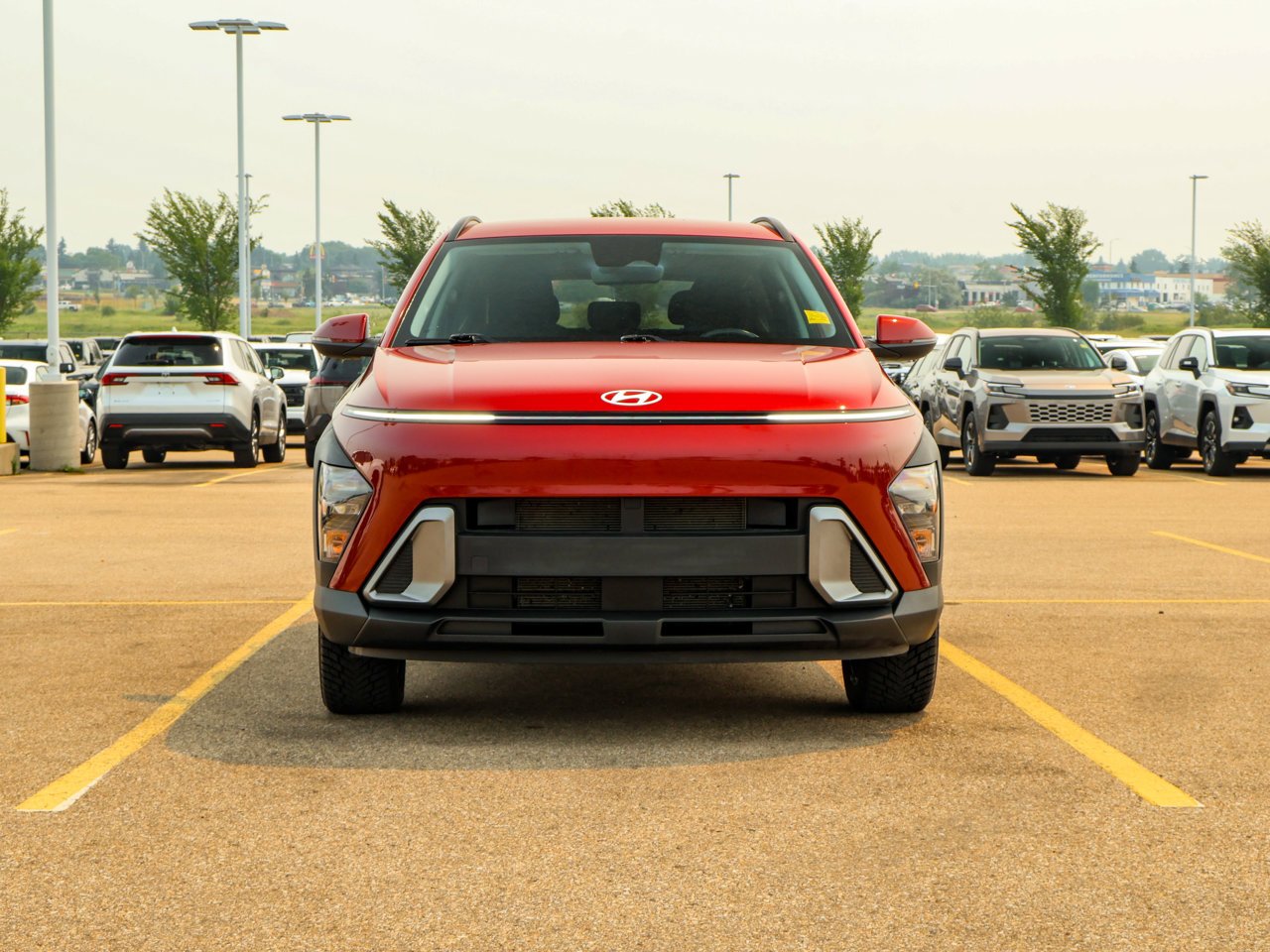 2024 Hyundai Kona 2.0L Preferred AWD Red Sherwood Park - photo #2