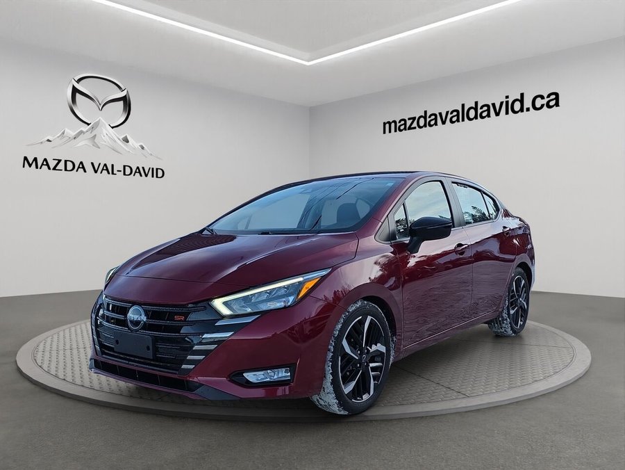 2023 Nissan Versa SR AWD, Jamais accidenté, Démarreur à distance, Cruise control, Bluetooth Red