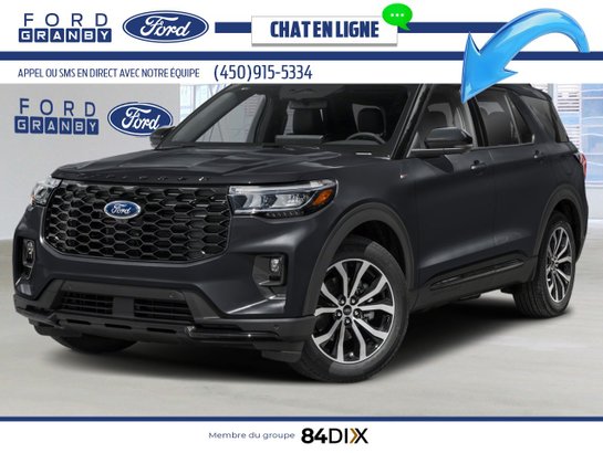 Ford Explorer ST-Line 4RM 2026 Noir agate métallisé