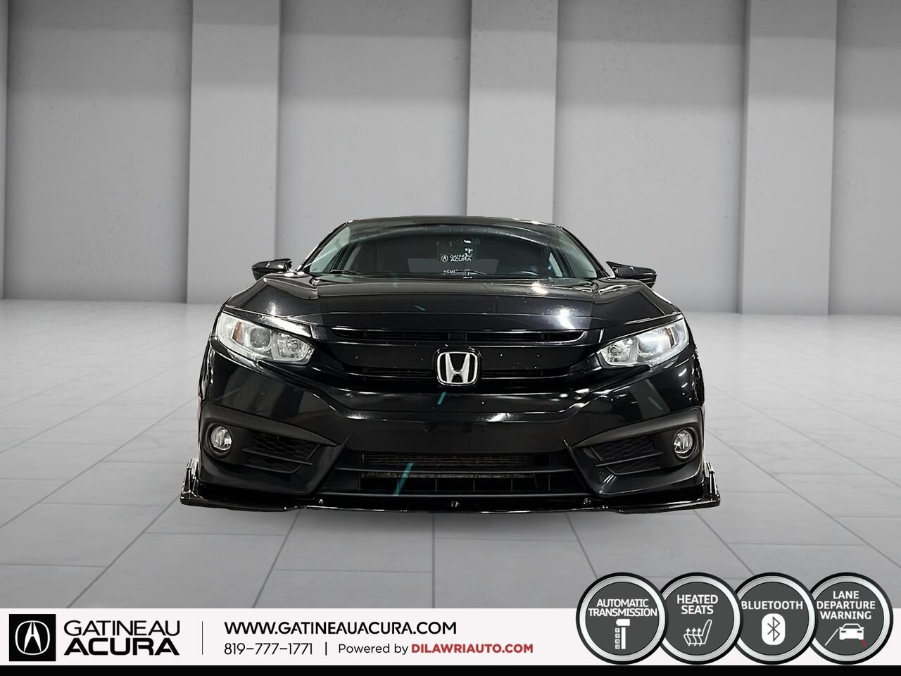 2018 Honda Civic SE Black Gatineau - photo #10