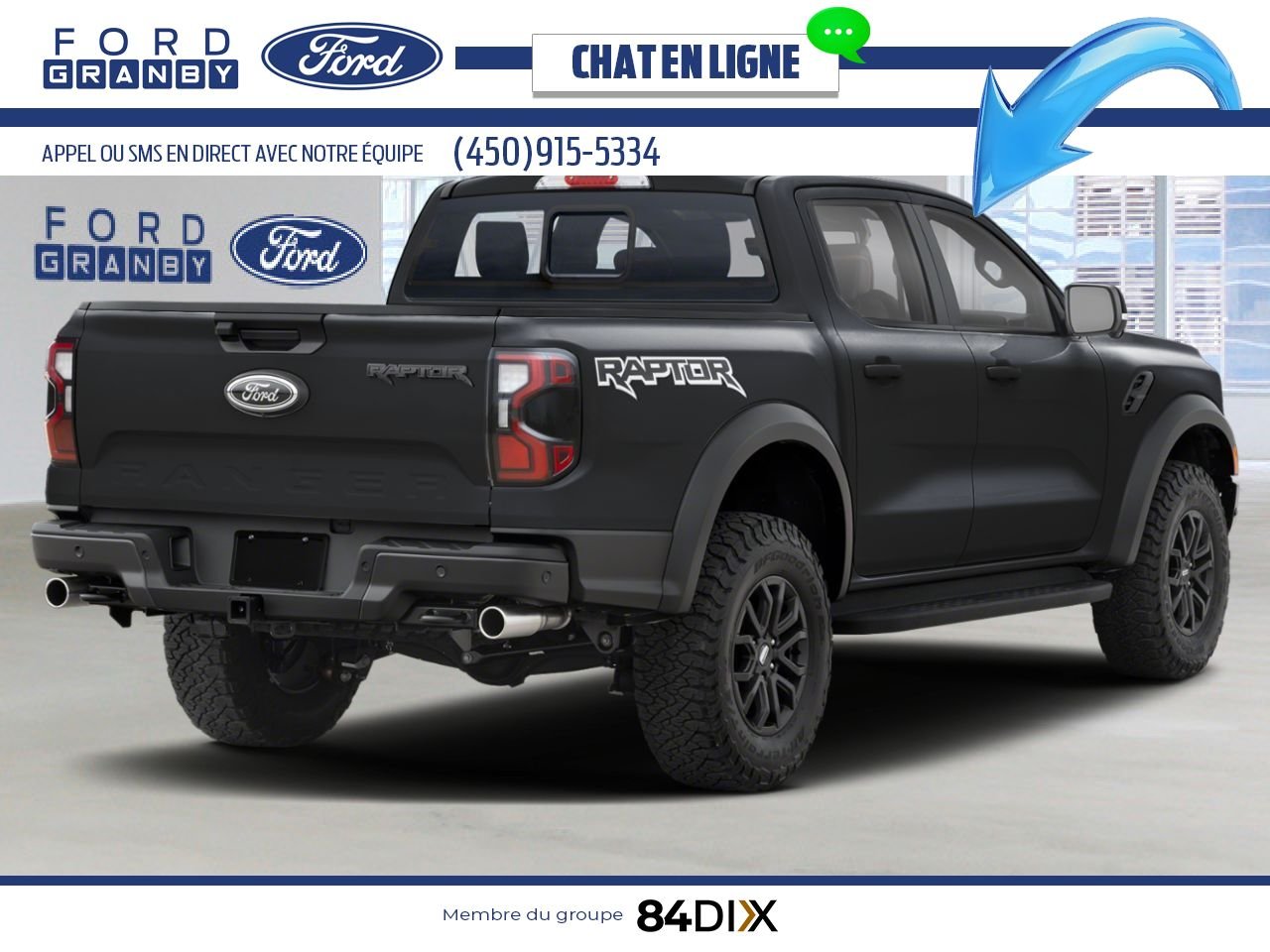 2025 Ford Ranger Shadow Black Granby - photo #2