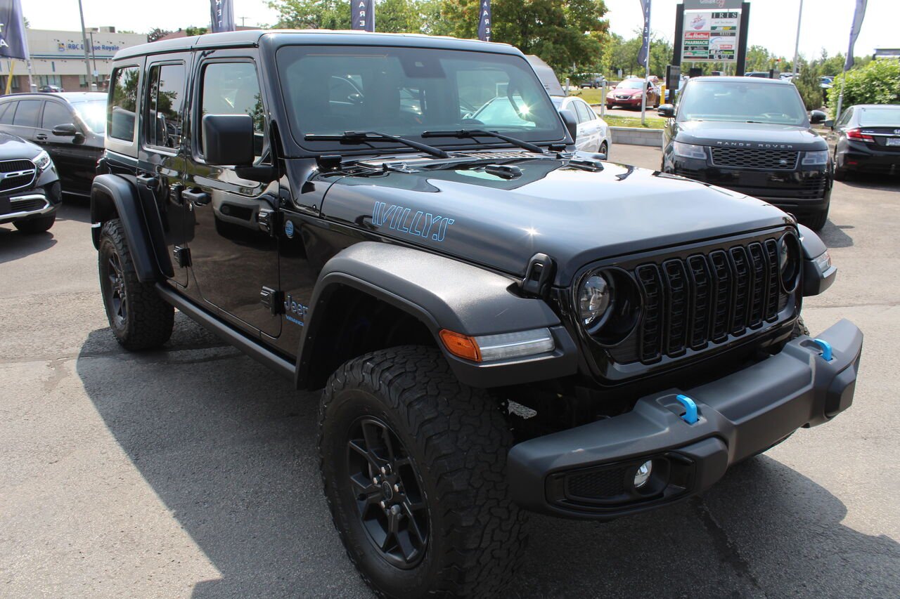 Jeep Wrangler 4xe VIN: 1C4RJXN61RW131569 2024 Noir Sainte-Rose - photo #4