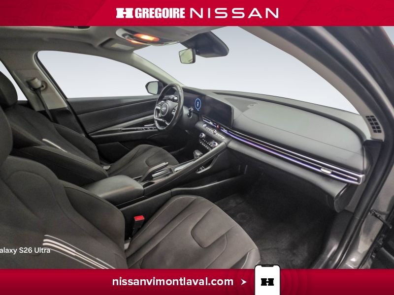 Hyundai Elantra VZ3496 | Preferred AUTOMATIQUE CARPLAY 2023 Gris Laval - photo #11