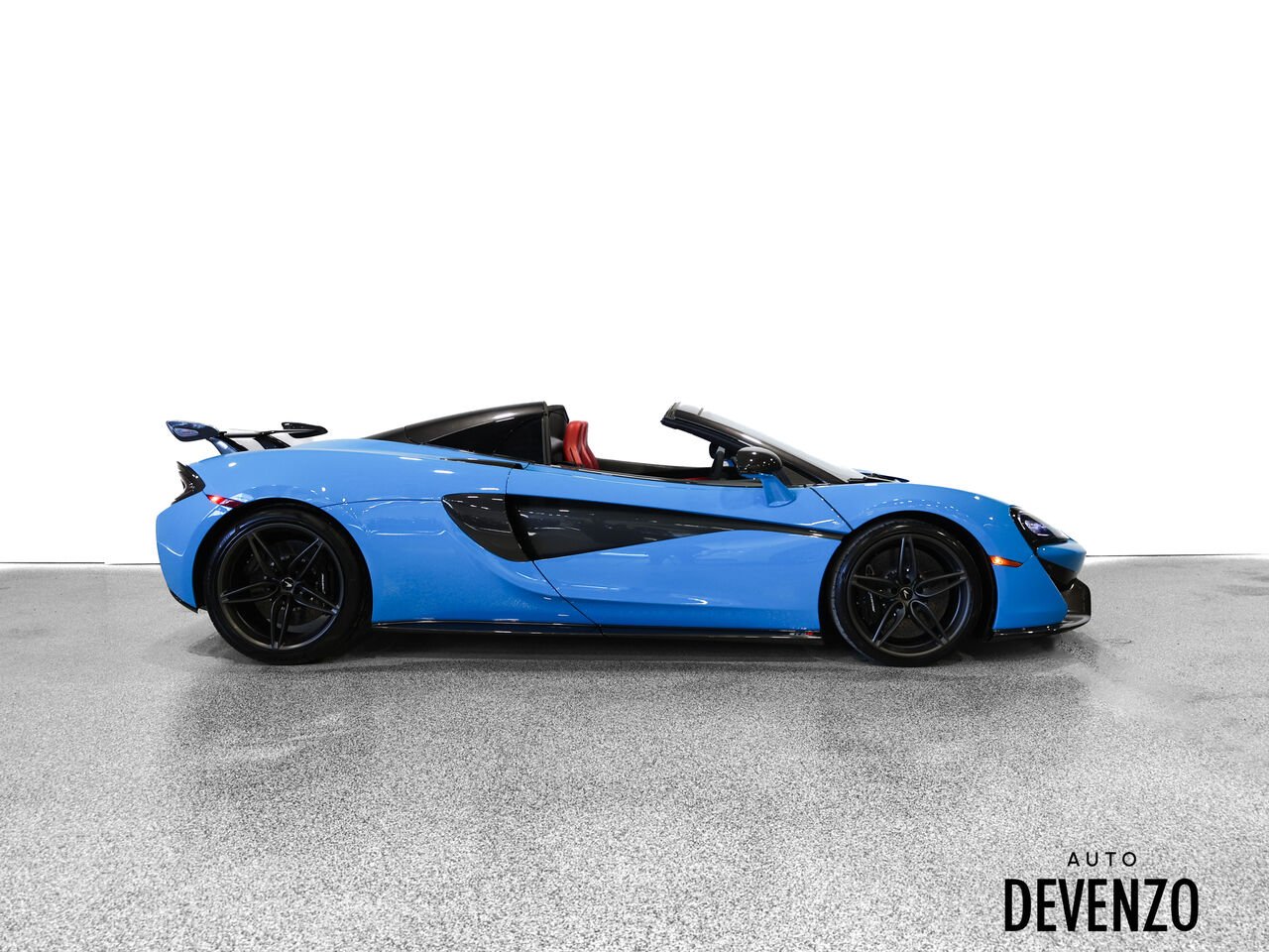 McLaren 570s 2019 Bleu Saint-Eustache - photo #2