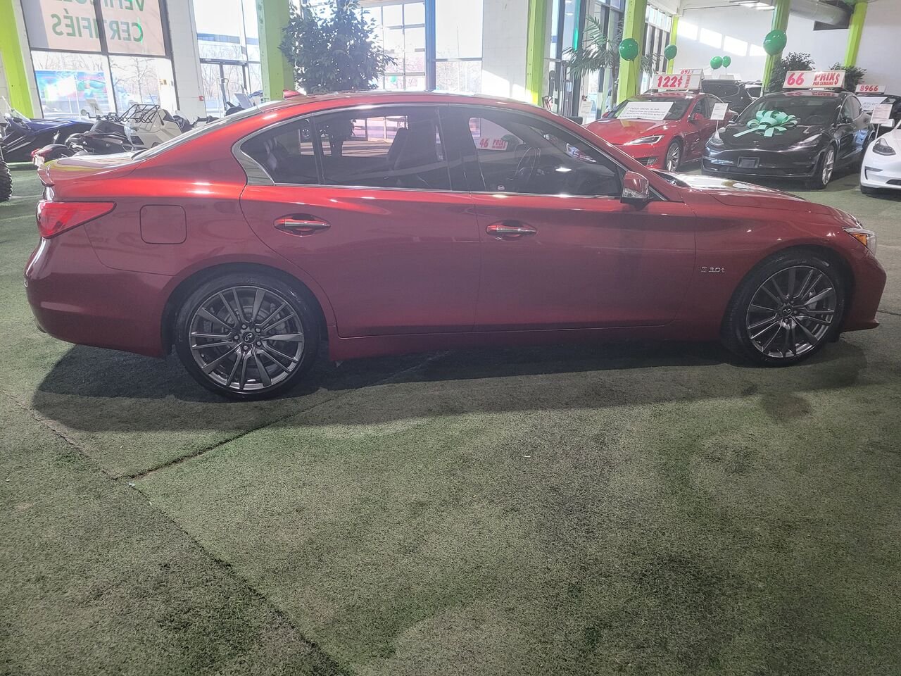 2016 INFINITI Q50 Red  - photo #6