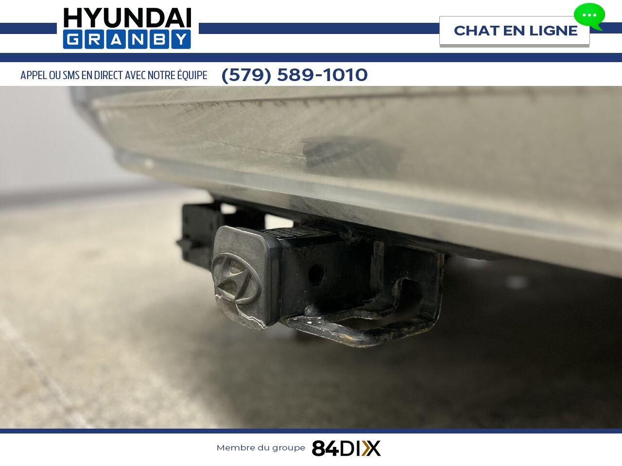 Hyundai Santa Fe 2022 Blanc Granby - photo #7