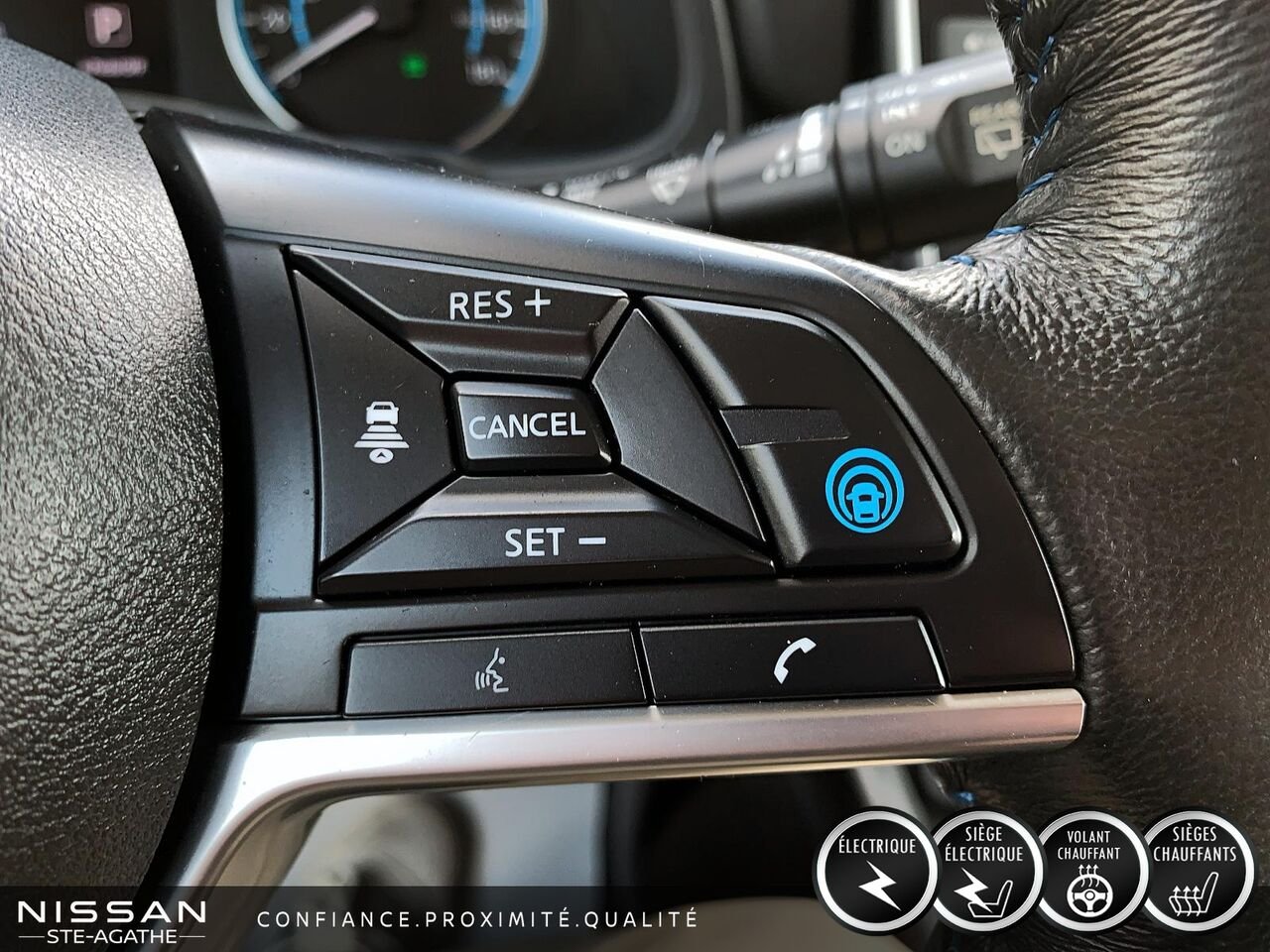 Nissan LEAF 2021 Blanc Saint-Jérôme - photo #14
