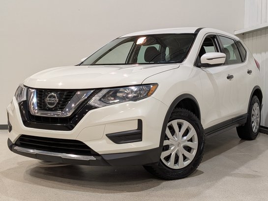 Nissan Rogue AWD S, Caméra de recul, Sièges chauffants, Carplay 2019 Blanc
