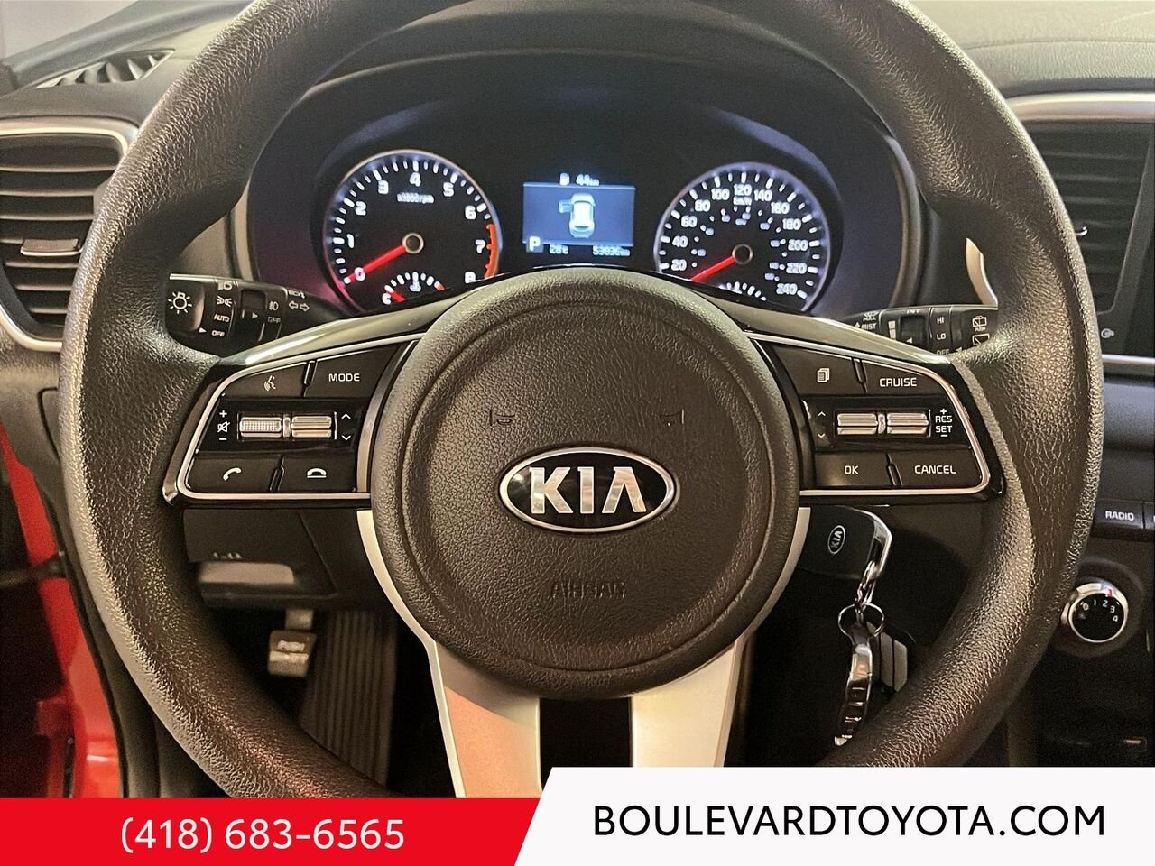 Kia Sportage 99685B-105 | LX Traction Intégrale 2021 Rouge Québec - photo #9