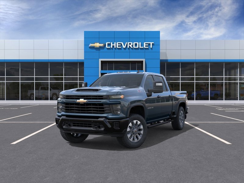 2026 CHEVROLET Silverado 2500HD Custom cabine multiplace 4RM 159 po LAKESHORE BLUE METALLIC Gatineau - photo #7