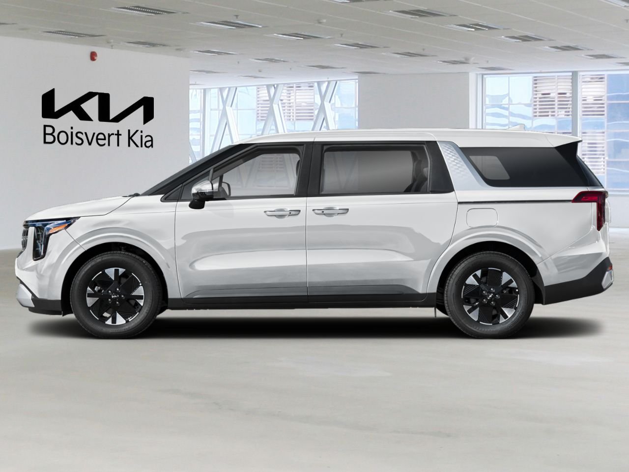 Kia Carnival hybride 2026 Blanc neige nacré Blainville - photo #2
