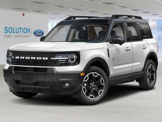 Ford Bronco Sport 2026 Blanc sidéral métallisé