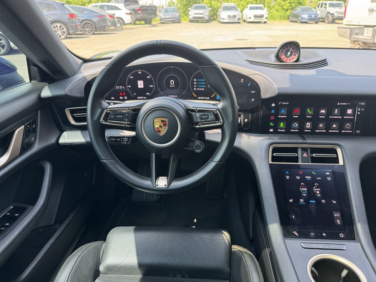 2020 Porsche Taycan 4S Blue Granby - photo #18