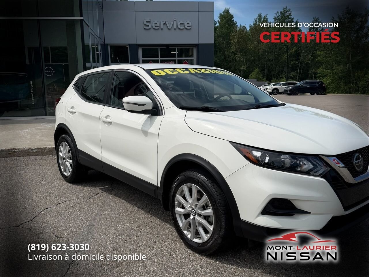 Nissan Qashqai 2023 Blanc Mont-Laurier - photo #0