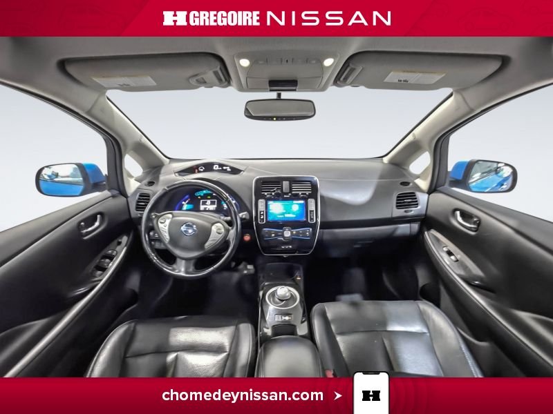 Nissan Leaf 2014 Bleu Saint-Eustache - photo #16