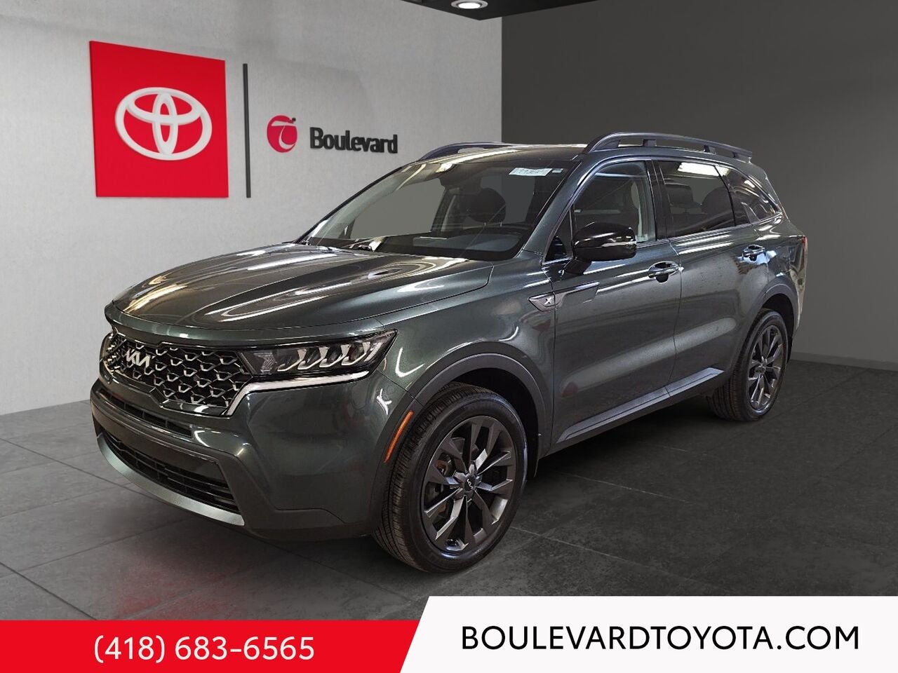 Kia Sorento 99802A-34 | X-LINE, AWD 2023 Vert Québec - photo #0