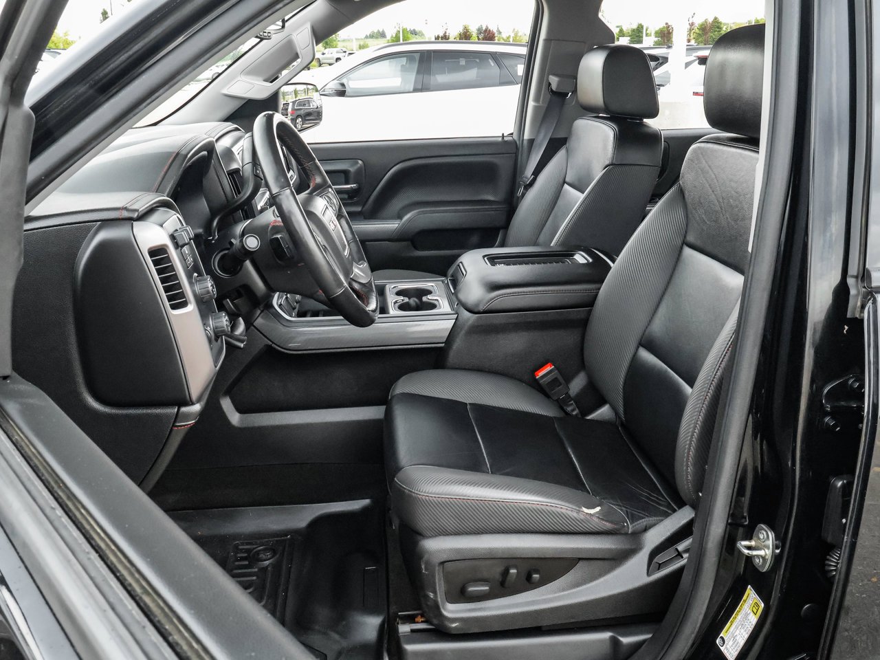 2016 GMC Sierra 1500 4WD Crew Cab 143.5 SLT Black Sherwood Park - photo #13