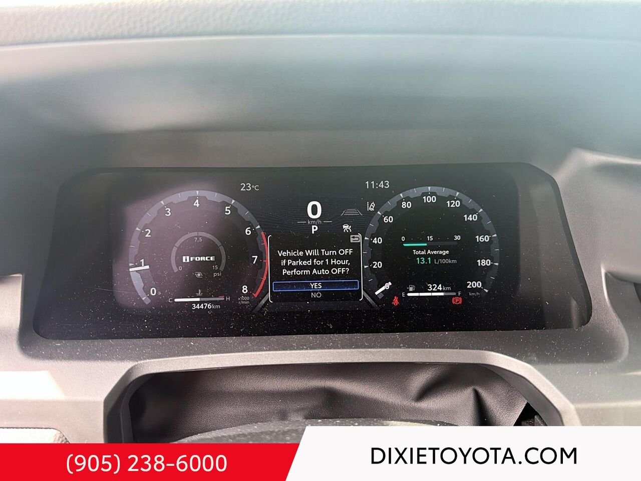 2024 Toyota Tacoma TRD OFFROAD PREMIUM 4WD / HEATED SEATS / LEATHER SURFACE / MOONROOF / ALLOY WHEELS / CARPLAY AND ANDROID AUTO gray Mississauga - photo #14