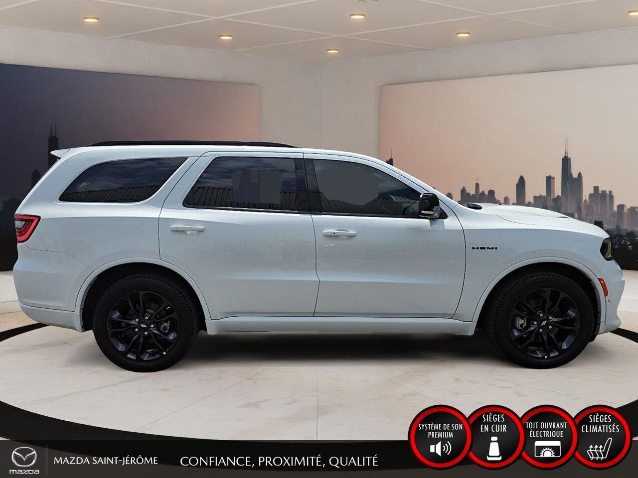 Dodge Durango 2025 Blanc Saint-Jérôme - photo #4