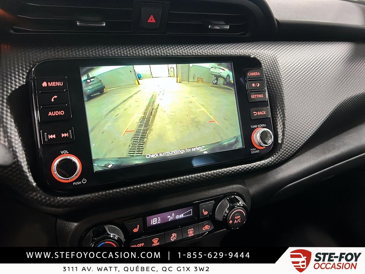 Nissan Kicks SV TA 2024 Noir Québec - photo #16