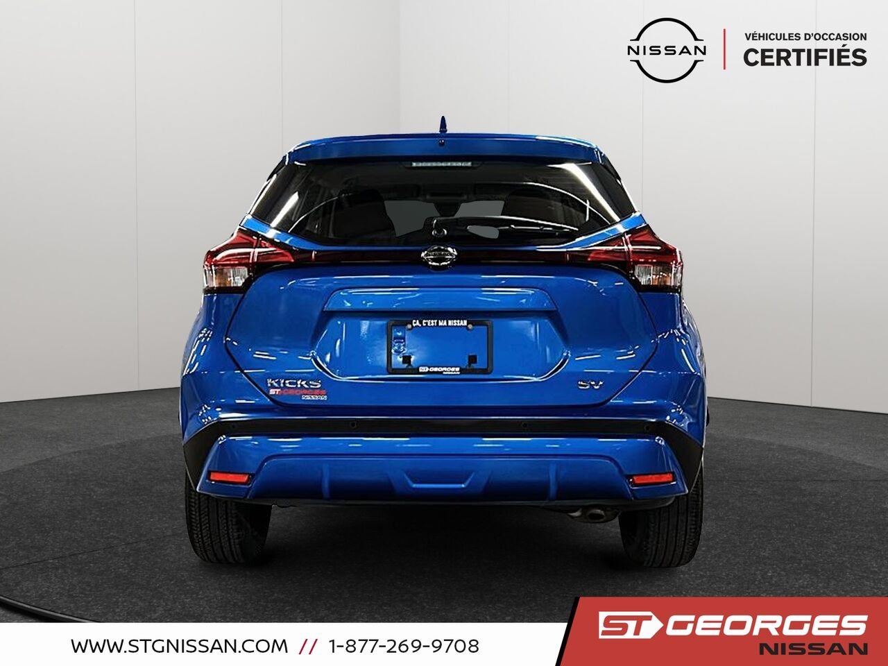 2021 Nissan Kicks Blue Saint-Georges - photo #2