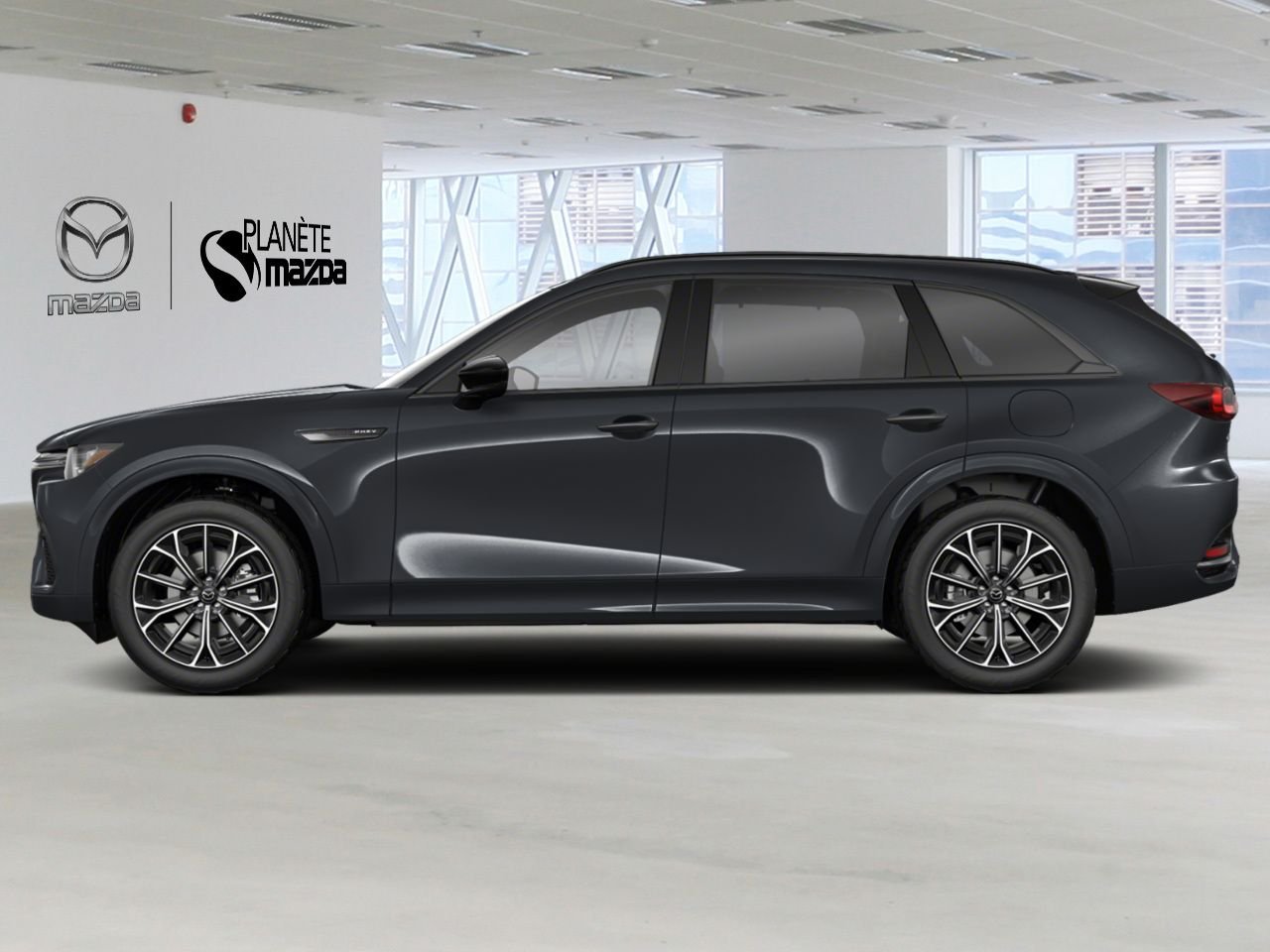 2026 Mazda CX-70 PHEV JM3KJDHA4T1209533 Jet Black Mica Mirabel - photo #1