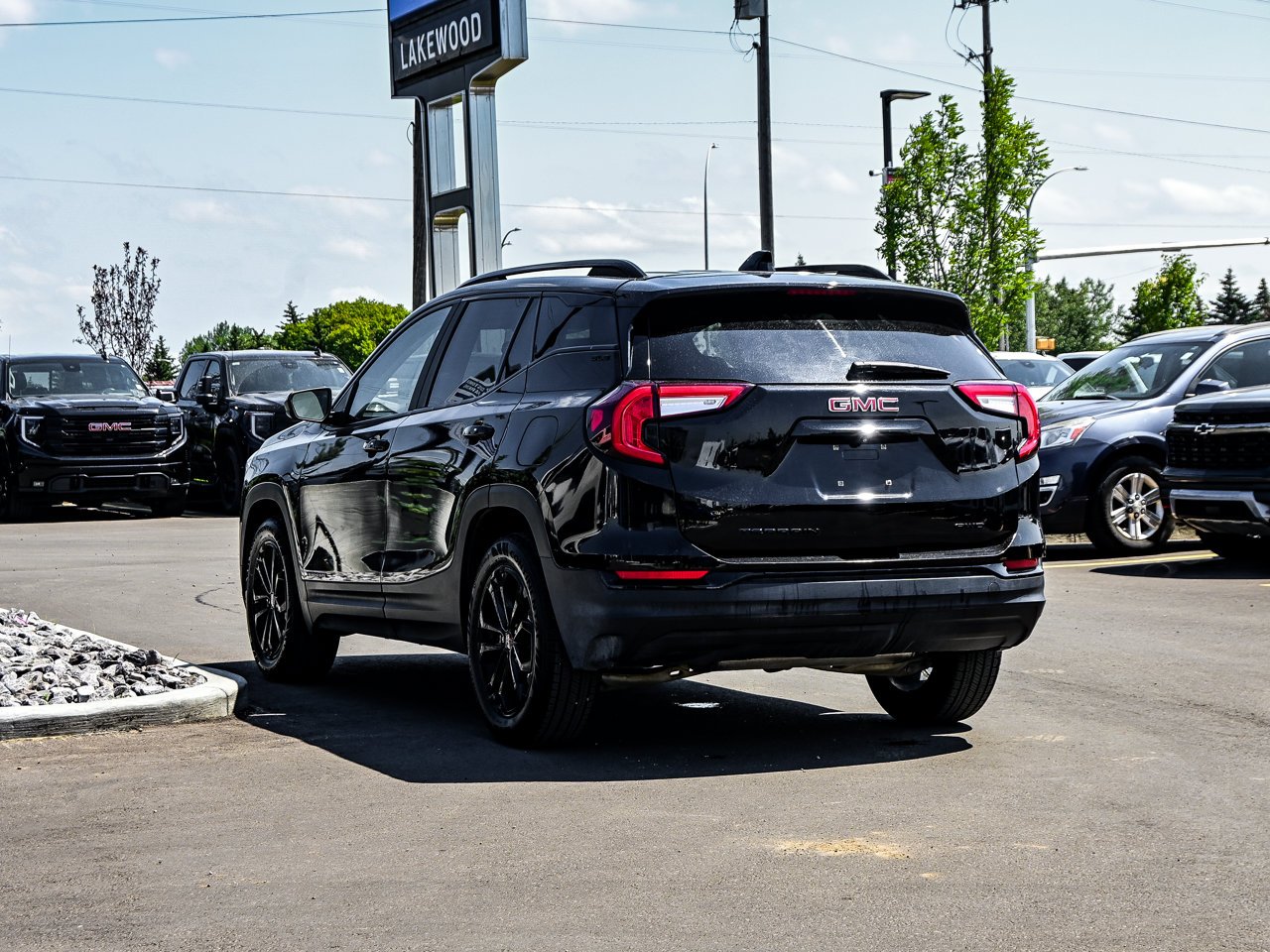 2022 GMC Terrain AWD 4dr SLE Black Sherwood Park - photo #10