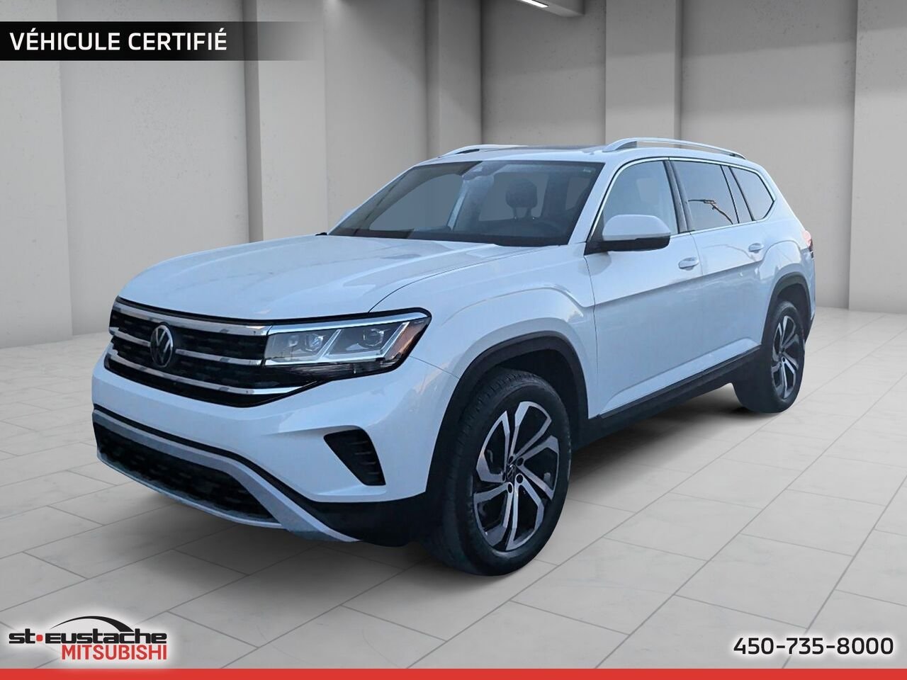Volkswagen Atlas 2023 Blanc Saint-Eustache - photo #0
